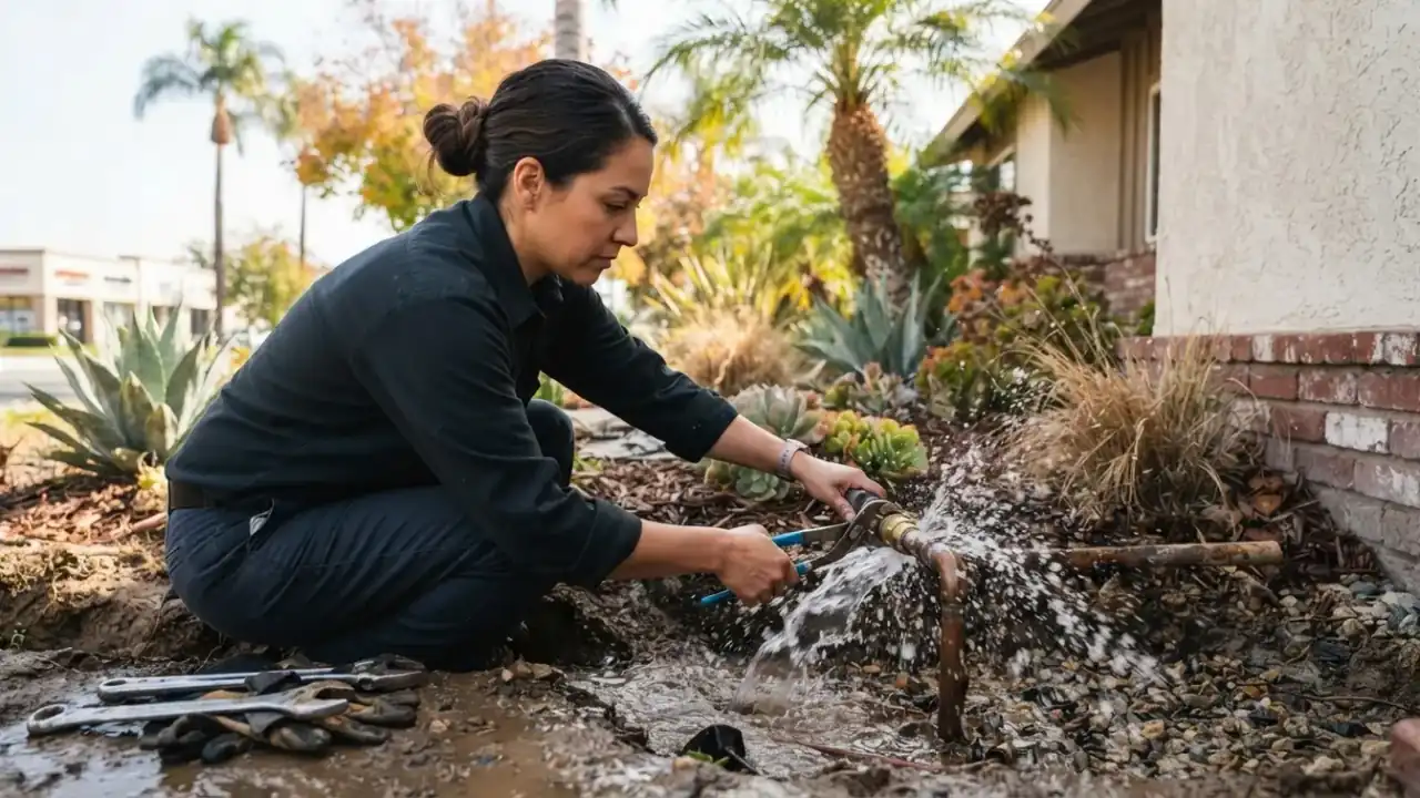 What Should You Do First When a Water Pipe Bursts?: burst pipe water leak